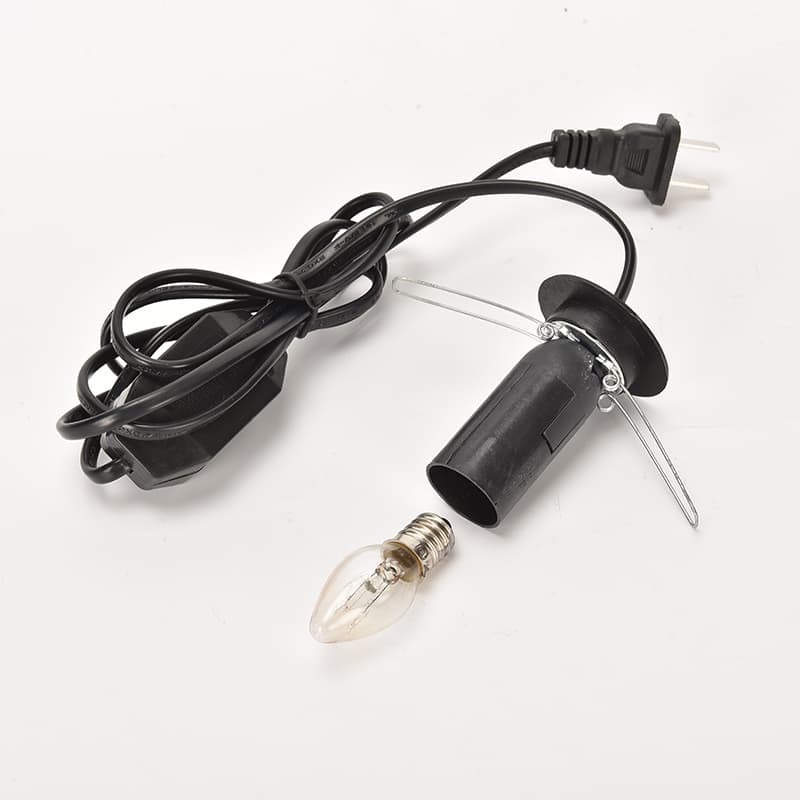 Himalayan Salt Lamp Special Bulb and Cord, Dimmable Switch Cord, Warm Light Bulb, Salt Lamp Accessories