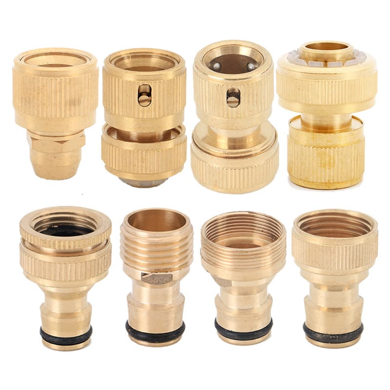 Car Washer Hose Connector Durable Plastic Quick Release Adapter For High Pressure Washers 1/4 Inch Female Male Threads