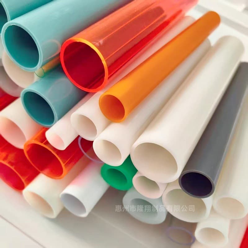 Factory Direct Polycarbonate Tube PC Transparent Tube PC Colored Tube PC Plastic Tube Transparent Hollow Tube PC Toy Tube