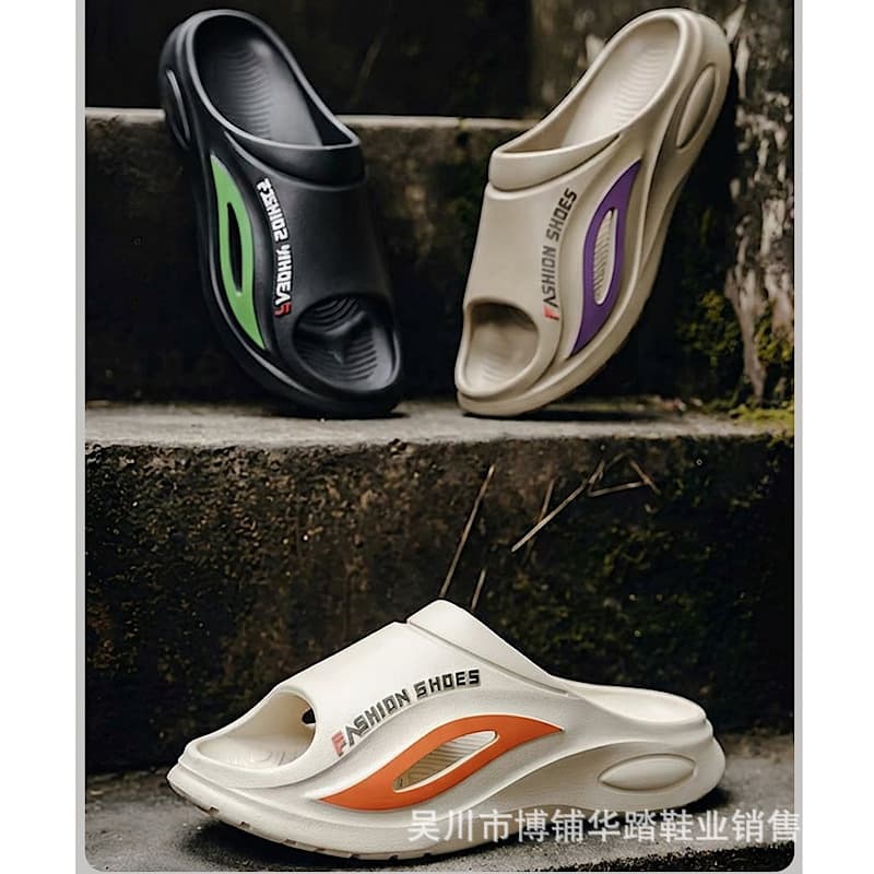 2026 Summer New Style Men's Home Slippers, Thick Sole Indoor Non-Slip Men's Shoes, Men's Sandals Factory Direct