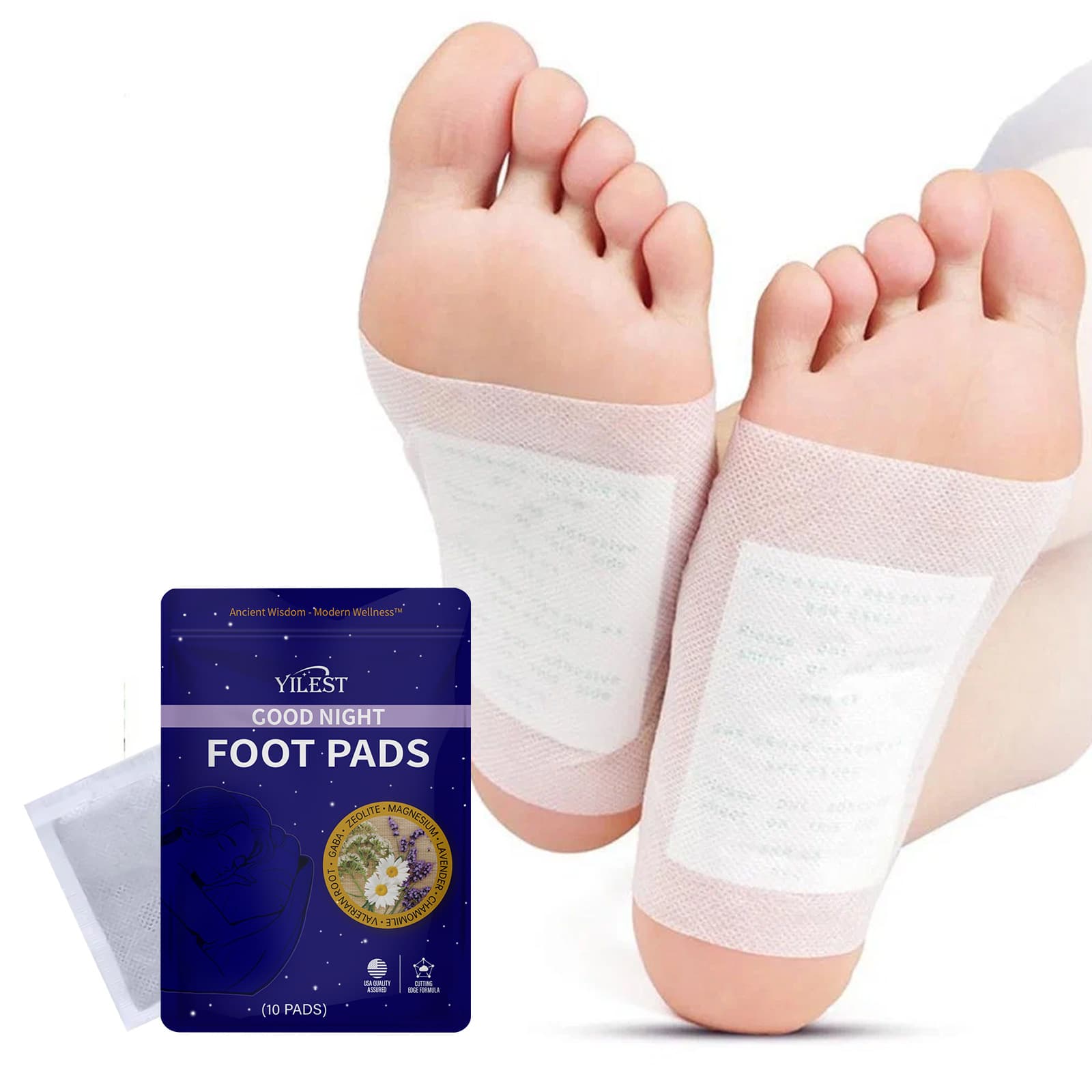 Cross-border New YLIEST Foot Care Patches, Beauty Foot Patches to Relieve Foot Soreness, Relax and Soothe Mind and Body