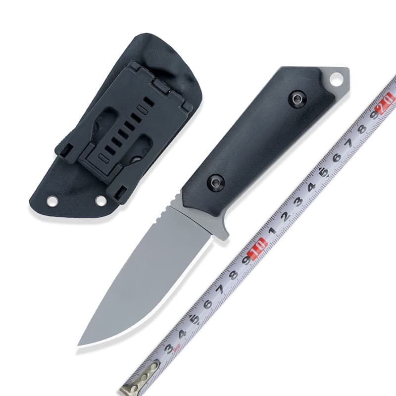 Federal Forging Small Hunting Knife Carbon Steel Knife Self-Defense Straight Knife Cutting Blade Survival Knife Outdoor Knife Field Survival Army Blade