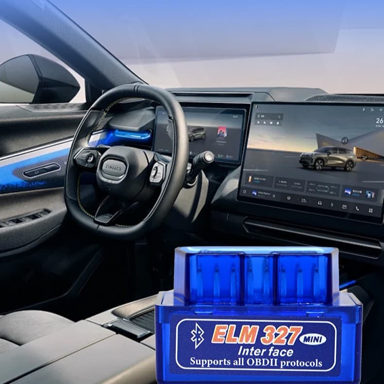 OBD Car Scanner ELM327 Mini Bluetooth 5.1 PIC25K80 OBD2 Diagnostic Tool