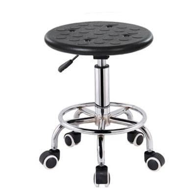 Anti-static stool chair, height-adjustable swivel round stool, factory assembly line laboratory work stool chair, beauty stool
