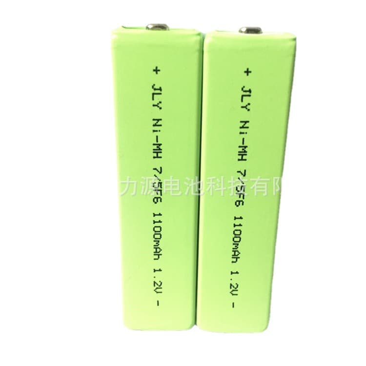 Square nickel-metal hydride gum battery 7/5F6 1100mAh, universal for Walkman, MD players, CD players