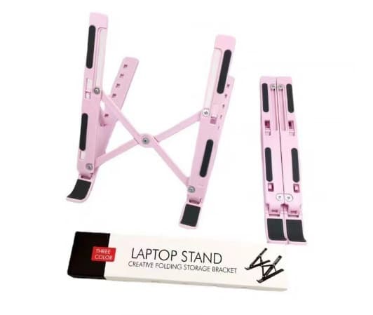 Laptop Stand Foldable Portable Riser Tablet Universal Stable Stand Portable Computer Stand Heat Dissipation