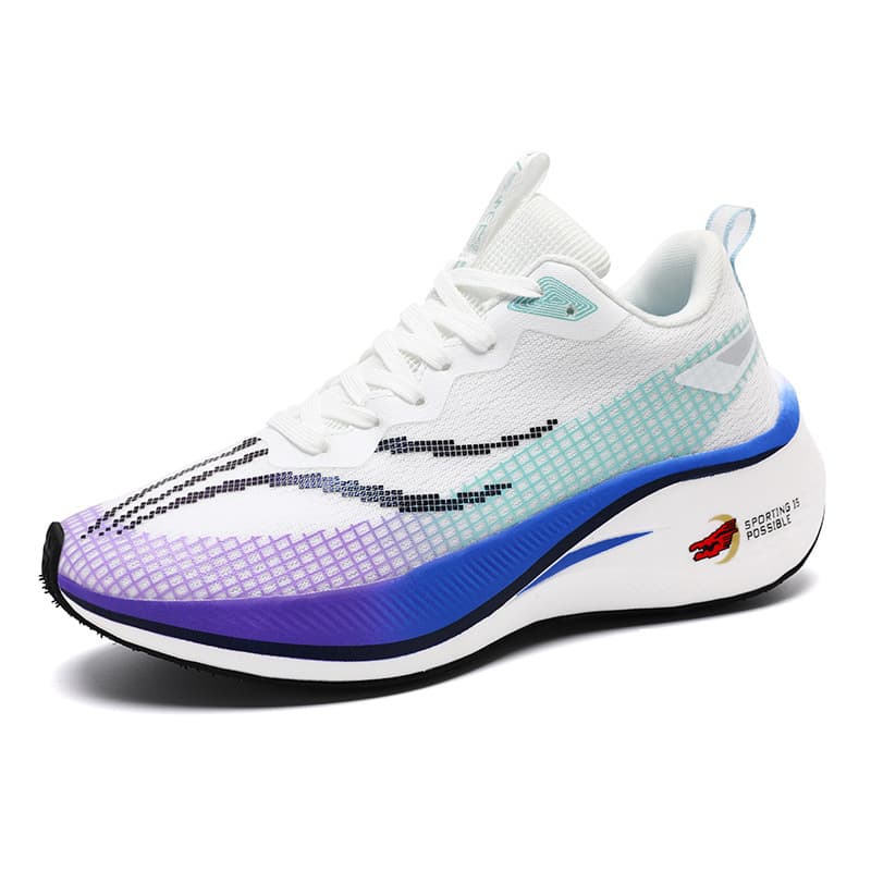 T7 Men's and Women's Running Shoes Spring/Summer Low-Top Breathable Mesh Lightweight Cushioned Fashion Sports Shoes for Jogging