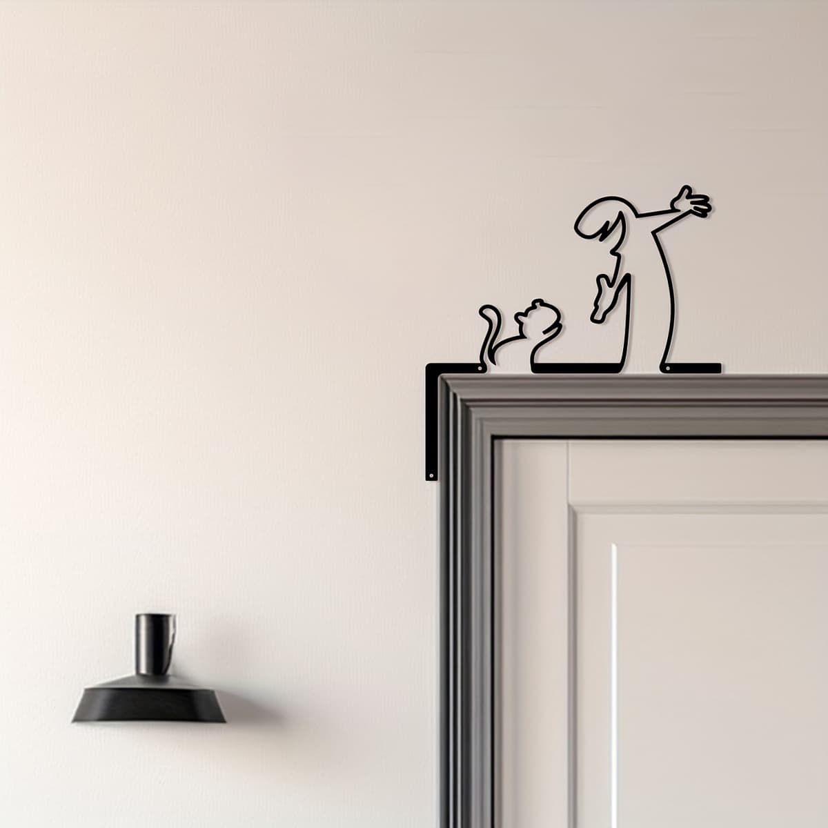 Cross-border popular metal craft pendants, home decorations, Halloween wall decorations, indoor wrought iron wall hangings