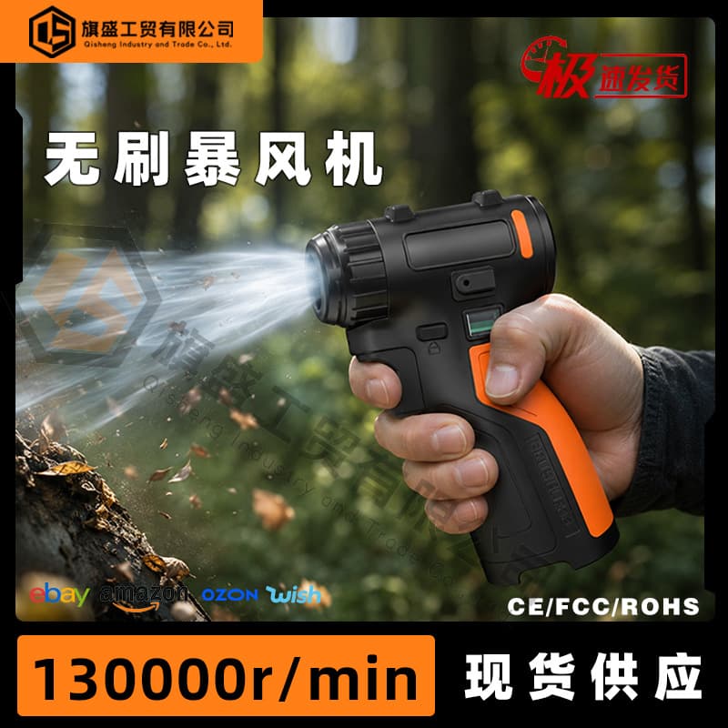Brushless Lithium Blower Car High Power Air Blower Strong Dust Blower Leaf Blower Wireless Handheld Turbo Fan