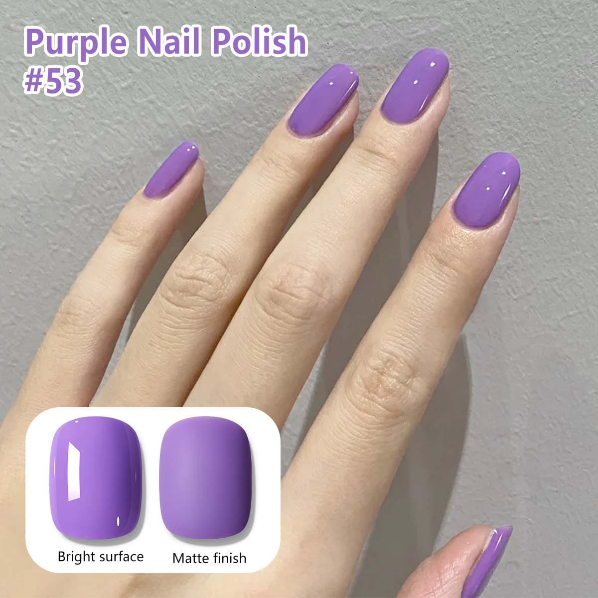 Purple Nail Gel Grape Purple 2024 New Color Gel for Nail Salons Popular Nail Gel