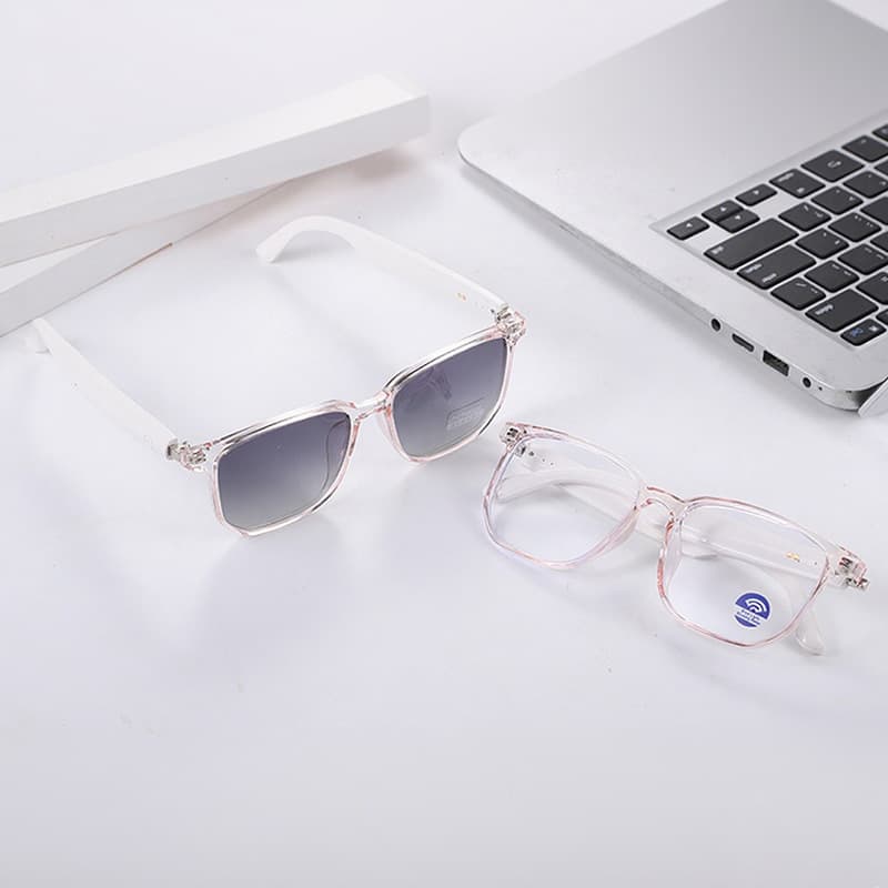 Cross-border GS03 Smart Glasses, Music Playback, Call Answering, Anti-Blue Light, Polarized Sunglasses, Fashionable Bluetooth Glasses