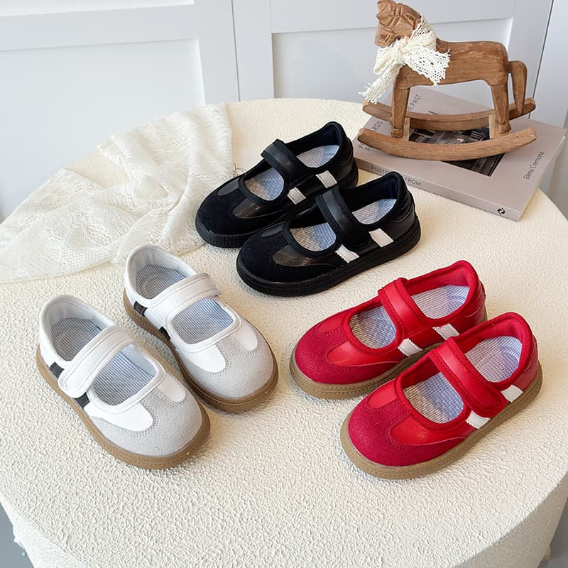 Girls' Casual Mary Jane Shoes 2025 Spring & Fall New Soft-Sole Sports Shoes Versatile Character Training Shoes Small Leather Shoes
