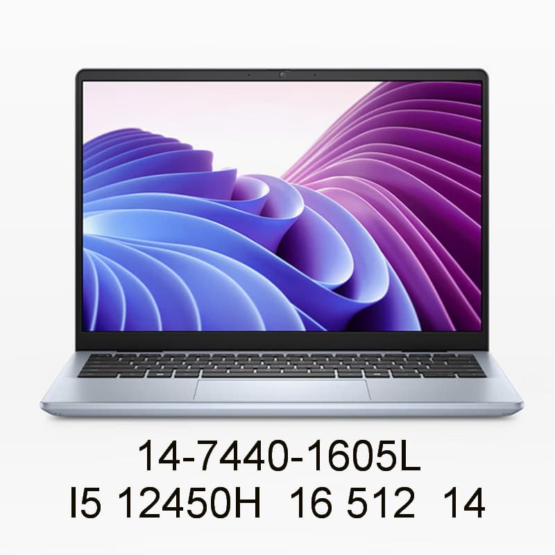 2510 Laptop 14-7440-1605L 12450H 16 512 14-inch negotiable with invoice