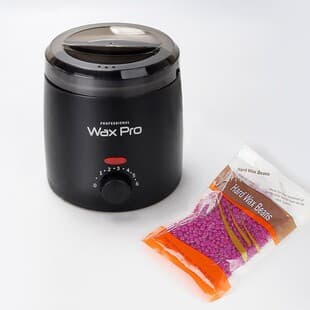 Cross-Border New 400cc Wax Melter, Wax Therapy Machine for Beauty, Mini Hair Removal Hot Wax Machine, Portable