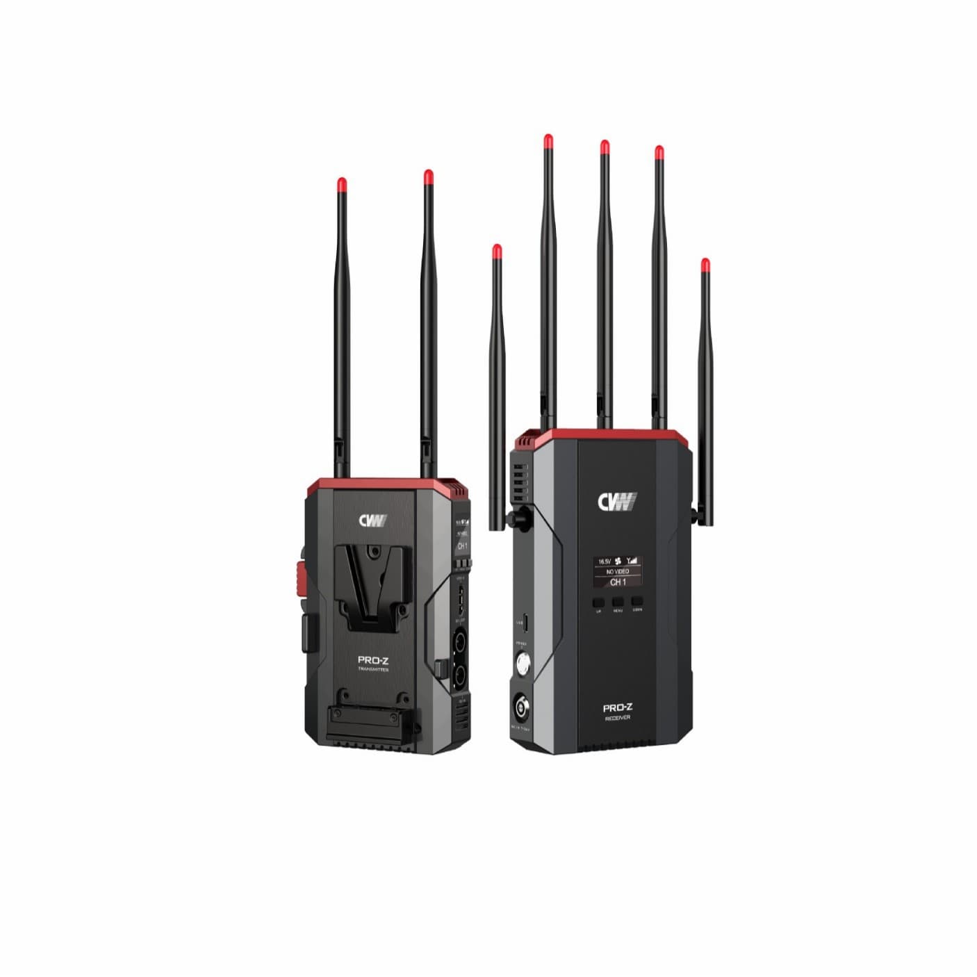 Vision Wireless/CVW PRO Z 7118+3118 Wireless Image Transmission 800 Meters 21 Channels HDMI+SDI Dual Connection