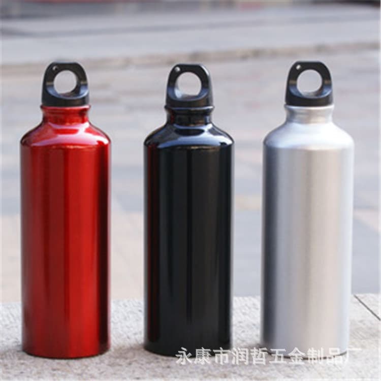 Aluminum Sports Water Bottle Multicolor Outdoor Cycling Water Bottle Various Sizes Durable Lightweight Cycling Equipment