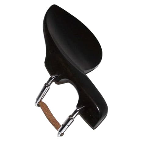 Violin Chinrest with Screws, Black