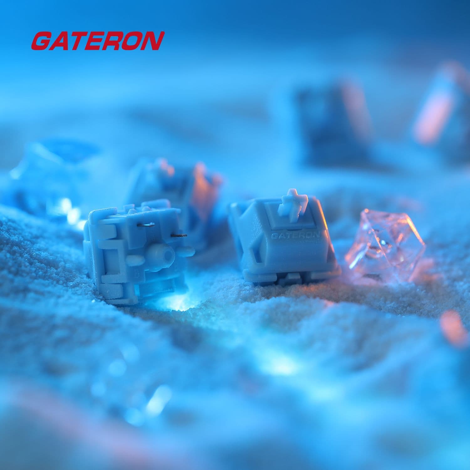 GATERON Sea Salt Milkshake Switch POM Material 48gf Mahjong Sound Gaming Office Mechanical Keyboard Switch
