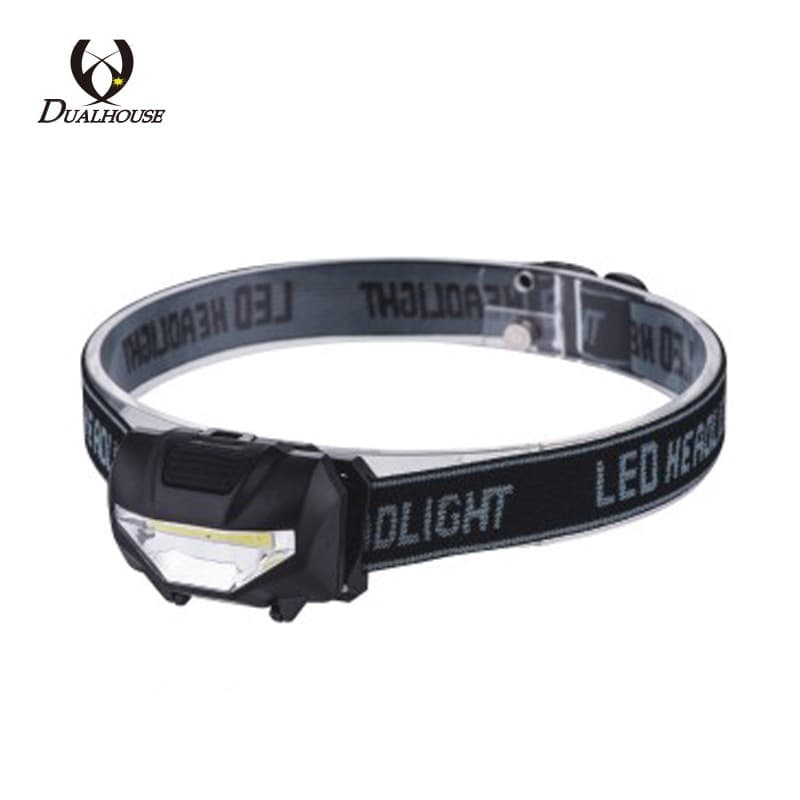 Manufacturer supplies high-power cob lightweight headlights, outdoor camping, night fishing, riding, night running, featherlight headlights