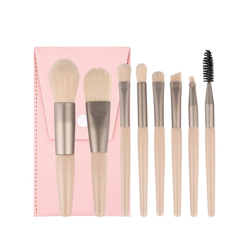 8-Piece Portable Makeup Brush Set Concealer Foundation Brush New Beauty Foundation Eyeshadow Tools
