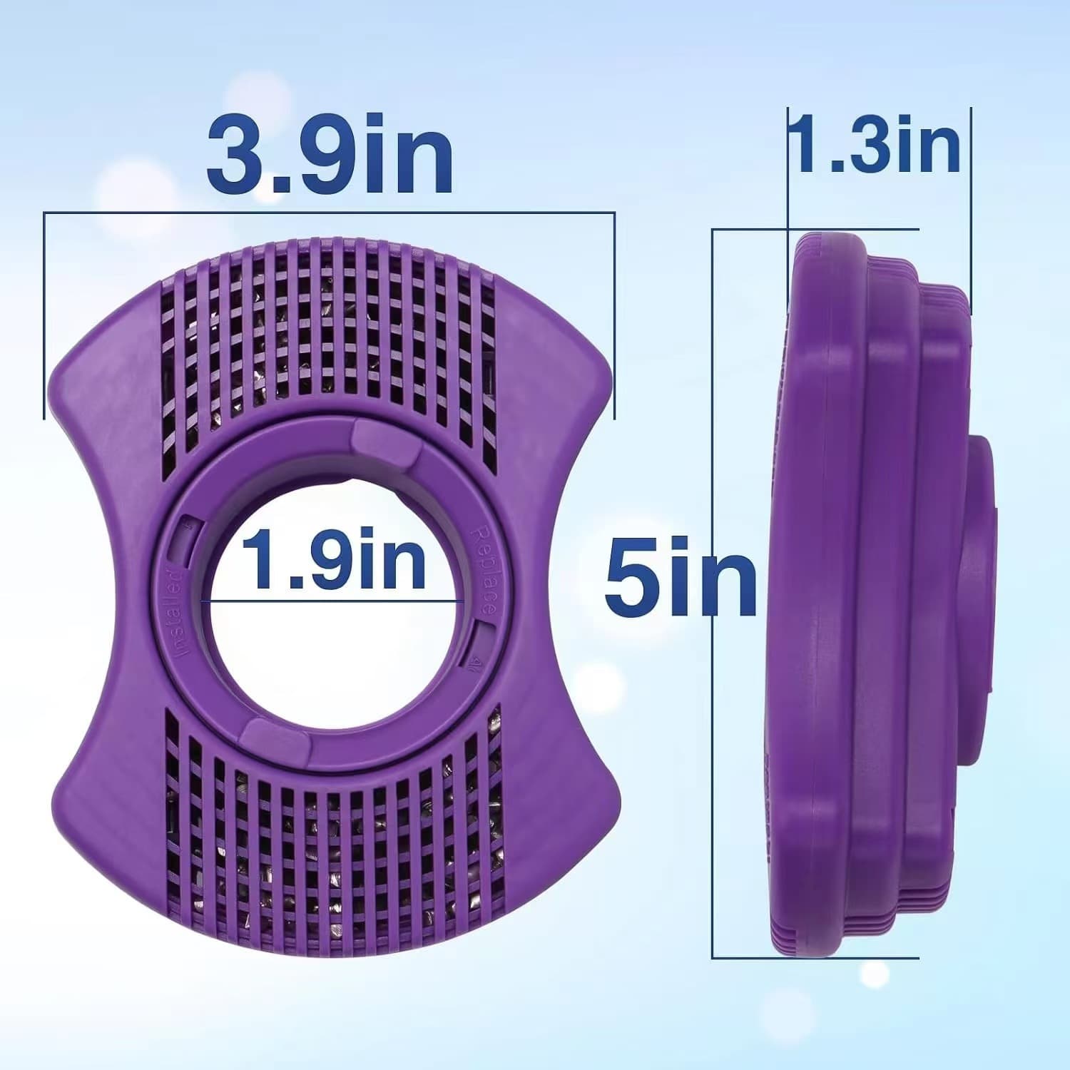 Cross-border New Bathtub Pool Filter Cartridge, Water Purification Tray, Spa Physical Mineral Filter Screen