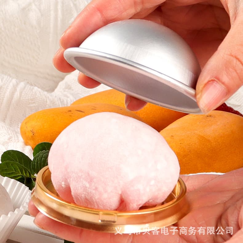 Snow Skin Mooncake Mold, Half-Round Mold, Mousse Cake Base, Jelly, Green Rice Balls, Glutinous Rice Balls, Daifuku Mold, Baking Tools
