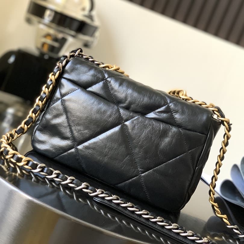 High-Quality Small Chanel-Style CF Caviar 25 Bag Square Fat, Small Gold Ball 19 Bag Chain Bag 22 Bag Trash Bag