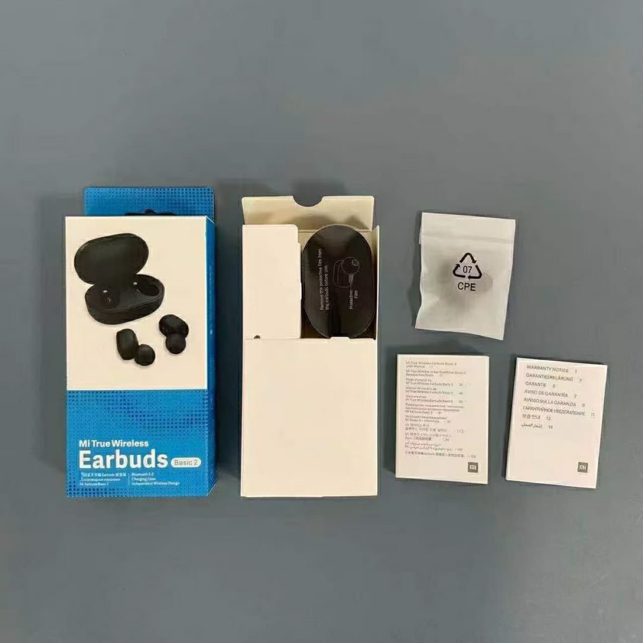 Cross-border Compatible Xiaomi Basic2 True Wireless Bluetooth Earbuds Dual Ear Sports In-ear Redmi
