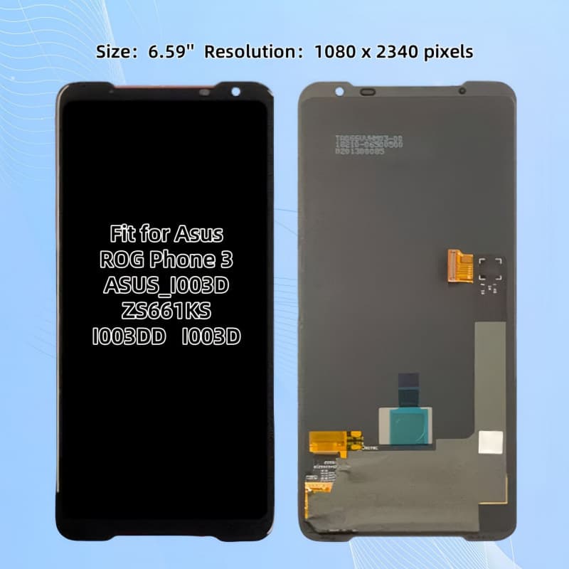 Compatible with Asus ROG Phone 3 LCD Screen Assembly Touch Screen Repair OLED Display