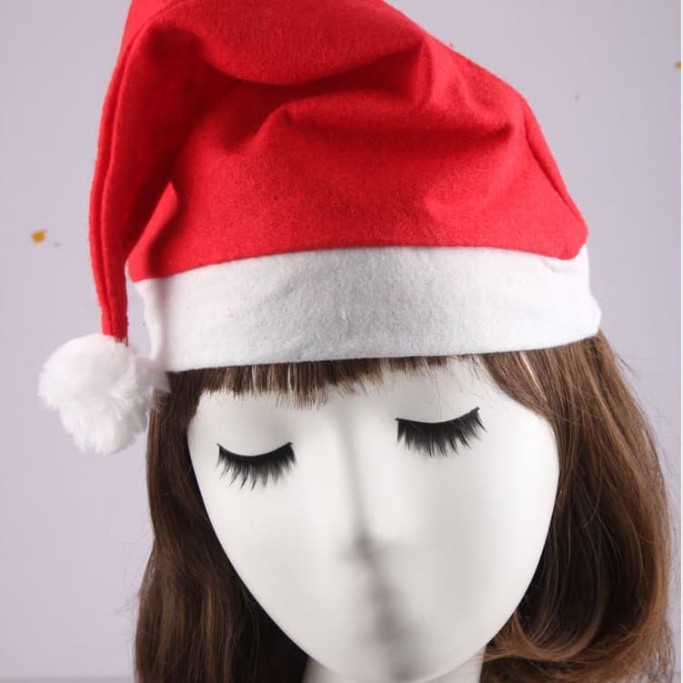 Non-woven fabric for adults and children Christmas hats Christmas party dress up decorations holiday gifts wholesale factory direct sales