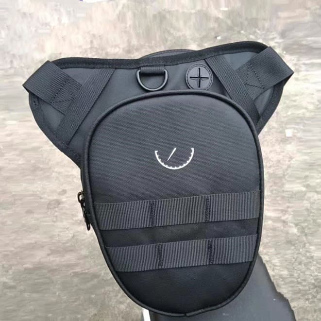 New Large Capacity Waist Bag for Men Outdoor Motorcycle Cycling Leg Bag Waterproof Crossbody Tactical Travel Storage Bag for Women