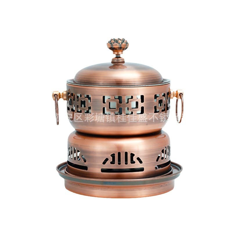 Boss stove single self-service small hot pot mini pot one person one pot alcohol stove household small shabu-shabu hotel dry pot