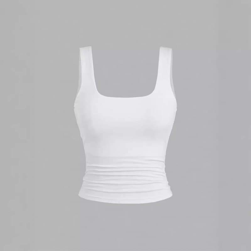 V 92116 Leopard Slim Women Camisole Top
