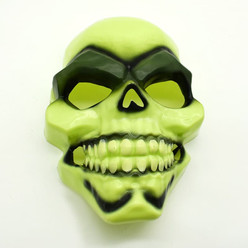 New Green Full Face Skull Warrior Mask CS Protective Horror Mask Field Battle Cross Fire Mask Wholesale