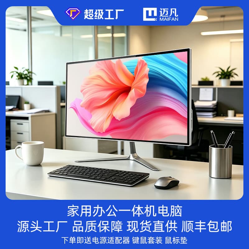 All-in-One Desktop Computer Office Business Government Education Commercial Home Assembly Computer Integrated Touchscreen