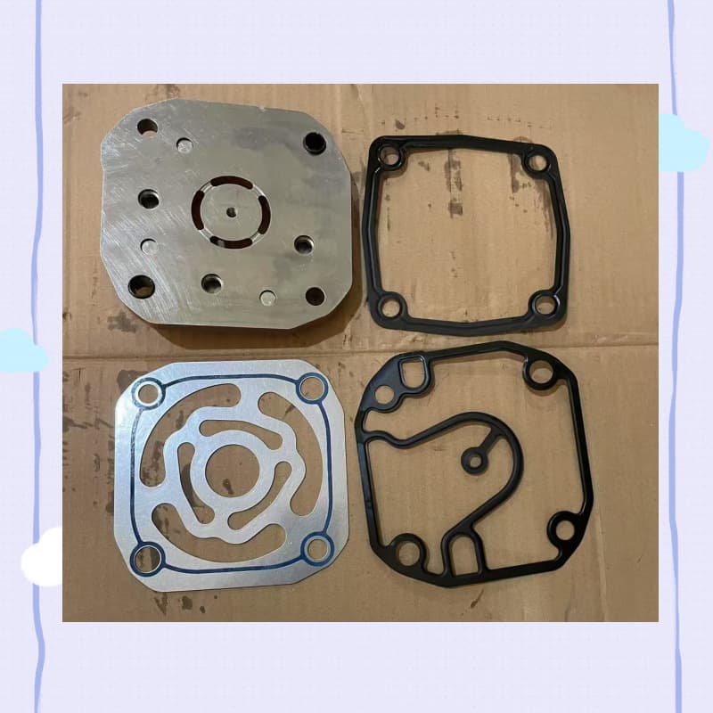 Mercedes-Benz Heavy Truck Air Compressor Valve Plate Assembly Repair Kit 441300220 Air Pump Repair Kit Air Pump Cylinder Head Valve