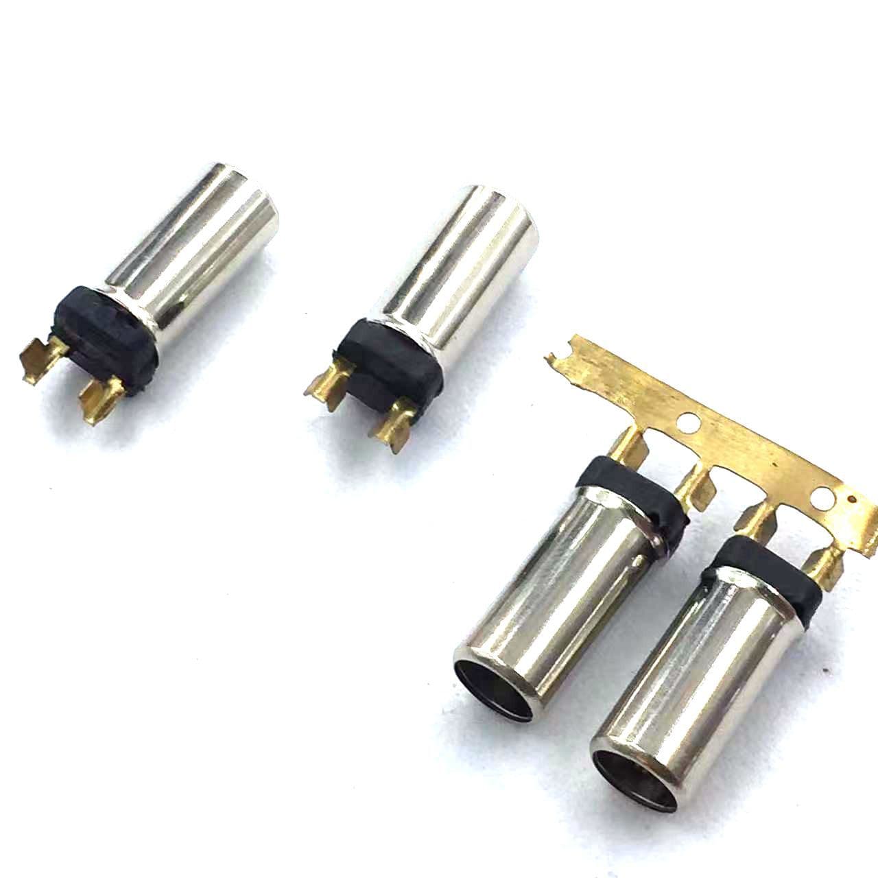 DC5521 (F7MM) with Socket, 5.5*2.1 Solder-Free Crimp-Type Female Connector