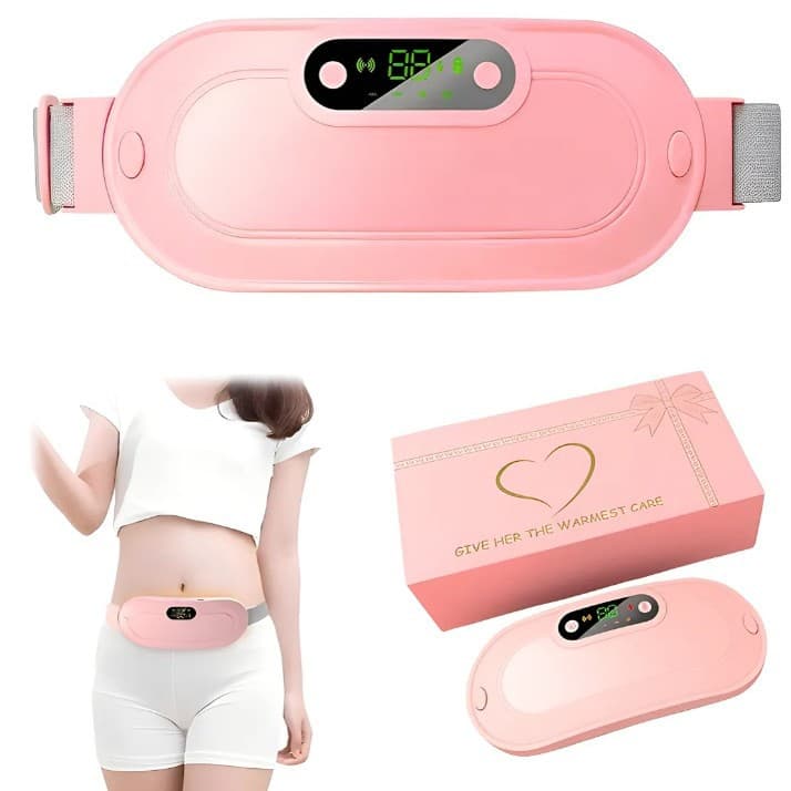 New Model Warm Palace Belt with Mini-program Digital Display, Vibration Heat Therapy, and Abdominal Massager