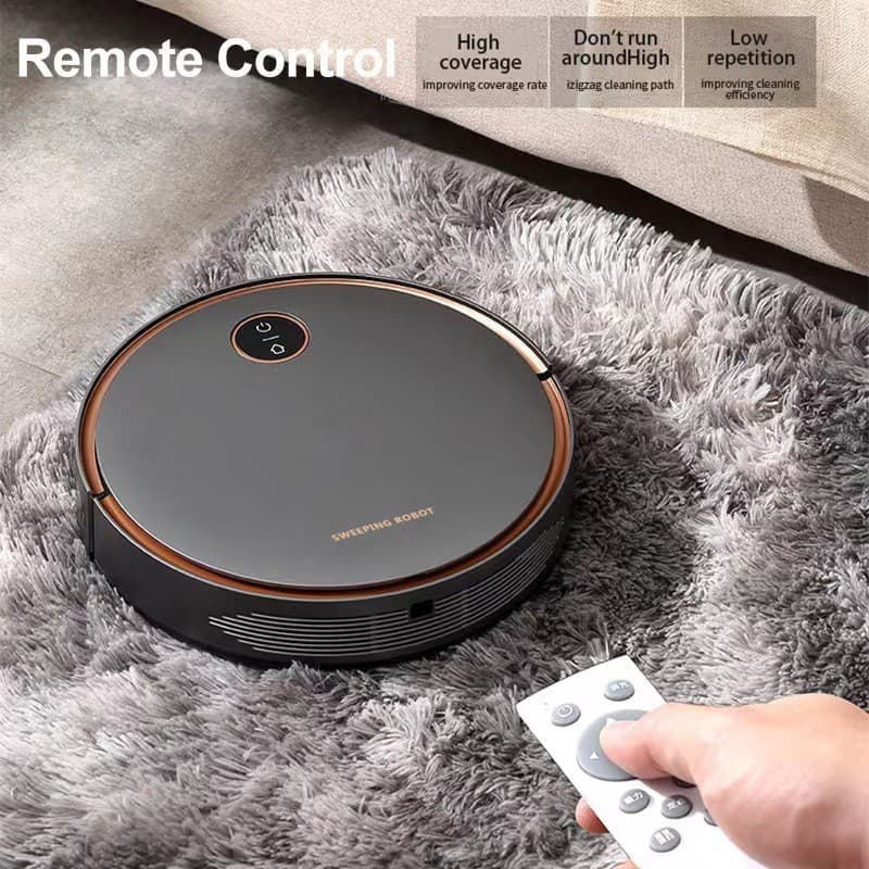 Home Robot Vacuum Sweep Mop Vacuum Cleaner with Auto Return Charging Remote Control Mopping Machine Cleaner