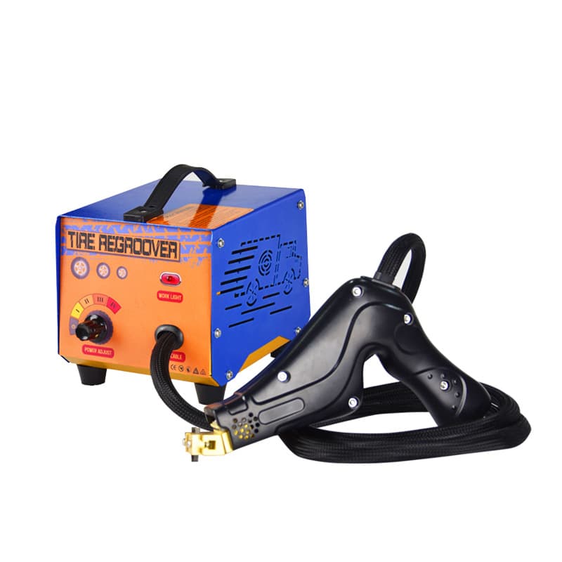 TR-1KW-AC-S series AC simple handheld portable tire groover host with 10 blades.