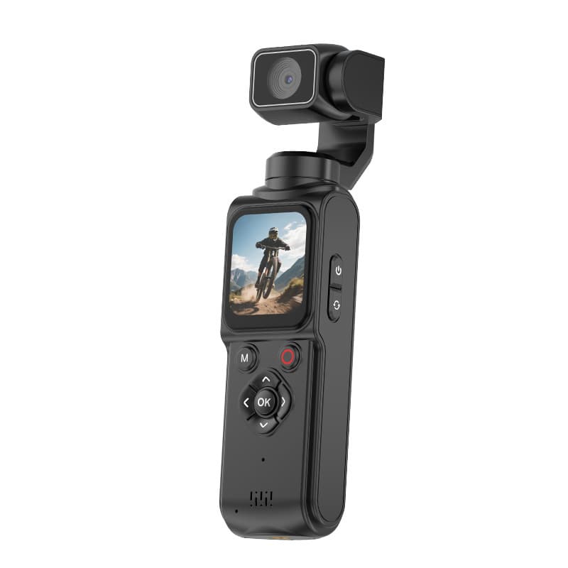 New 4K HD Handheld Gimbal Action Camera Outdoor Pocket Camera Travel Handheld Vlog Stabilized Camera