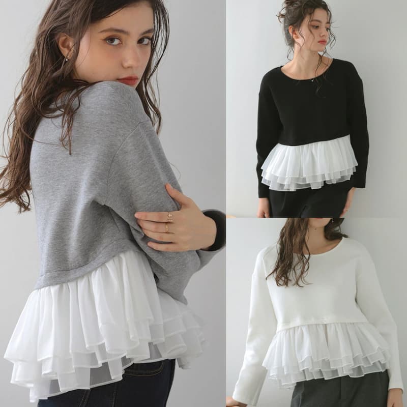 Real shots, massive collection of new sweatshirt splicing, loose age-reducing sweatshirt tops for women, fashionable long-sleeved sweatshirts