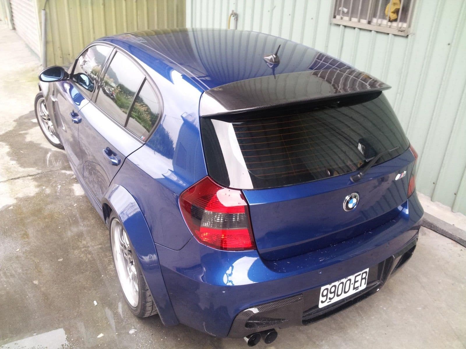 Carbon Fiber Roof Spoiler for BMW 1 Series E87 MT Model Rear Spoiler Lip