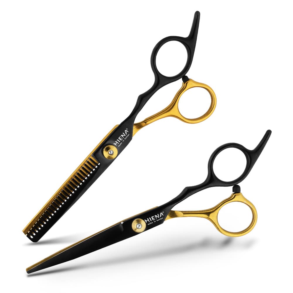 Hair Cutting Scissors Set for Pet Grooming and Hairdressing - Thinning Scissors, Straight Scissors, Bang Trimming - Wholesale
