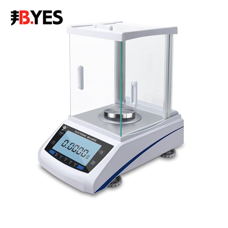 High-precision electronic analytical balance, 0.1 mg/10,000 or 0.0001 mg/10000 precision laboratory analytical balance.