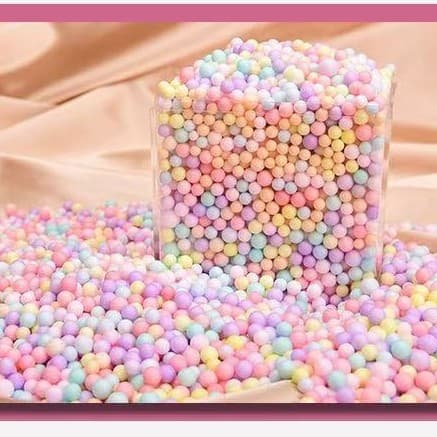 Colored Macaron Foam Floating Ball Filler Particles Packaging Dream Streamer Ball Gift Box Decorations Various Sizes