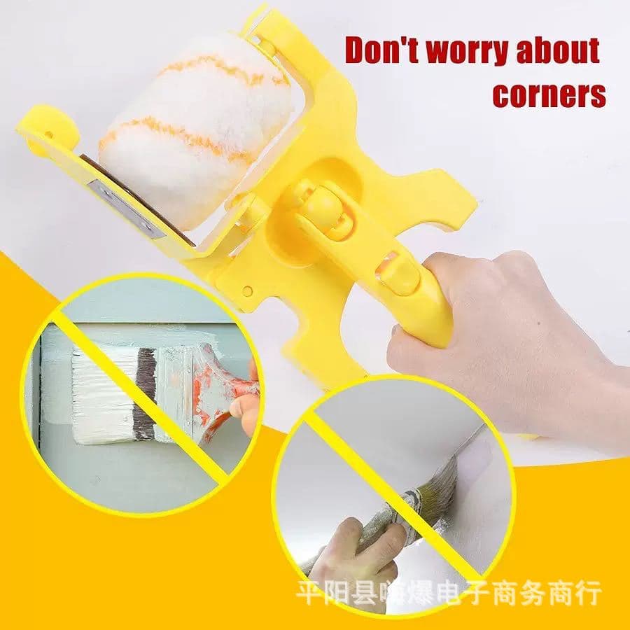 Trim Edge Color Separation Roller Brush Paint Brush Dead Corner Fine Bristle Brush Coating Latex Paint Wall Color Separation Tool Paint Brush