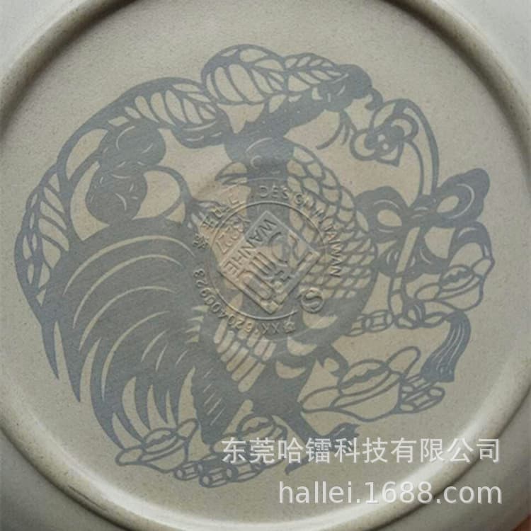 Complex Pattern Laser Marking, Engraving, and UV Laser Processing on Silicon Wafers