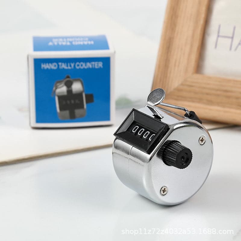 Factory Direct Sales Mechanical Metal Manual Counter. Turn Bead Digital Counter. Color Quantity Counter