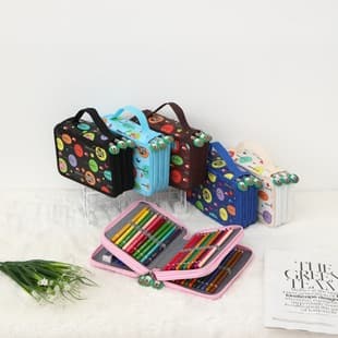 Large Capacity Pencil Case Transparent Pen Bag High Appearance for Boys Girls Middle School Students Black